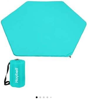 Hoybell Self-Inflatable Playard Mattress Pad - Fits Regalo My Play - Blue